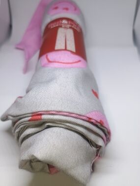 Red Pink Smiley Face Adult Lounge Pants New In Pack